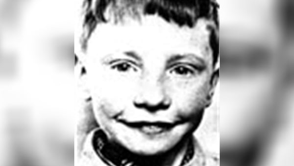 Patrick Rooney - an chéad leanbh a maraíodh sna Triobloidí cothrom an lae seo i 1969. Bhí sé 9 mbliana d'aois