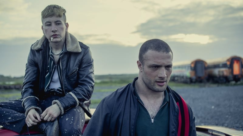 Barry Keoghan and Cosmo Jarvis in Calm with Horses