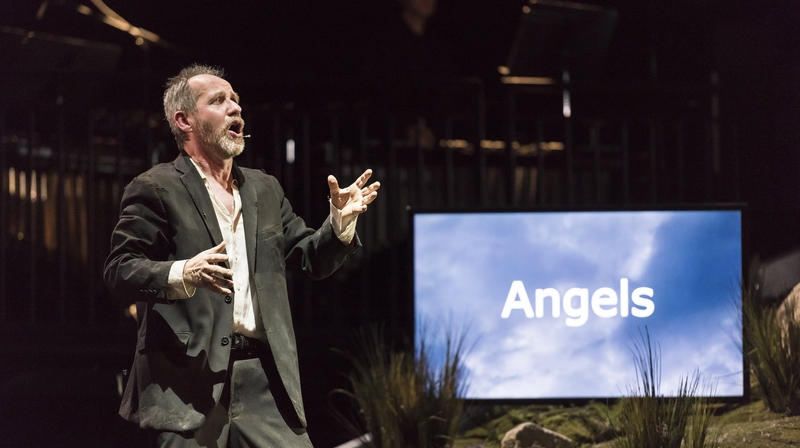 Iarla O Lionaird performs in The Hunger (Pic: Jack Vartoogian)