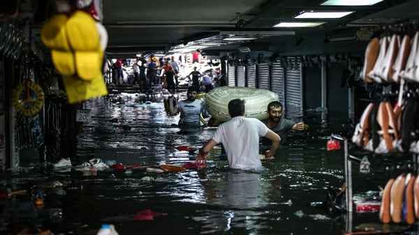 Shop owners rushed to salvage what they could
