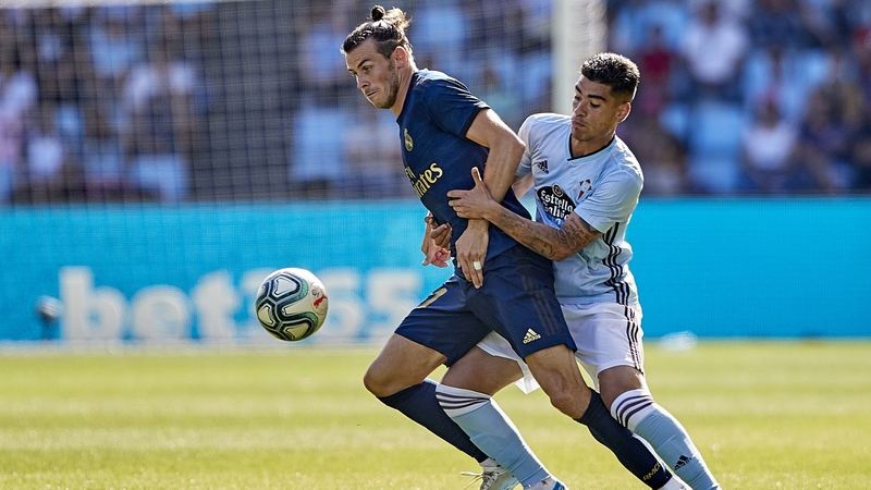 Gareth Bale started in the 3-1 victory over Celta Vigo
