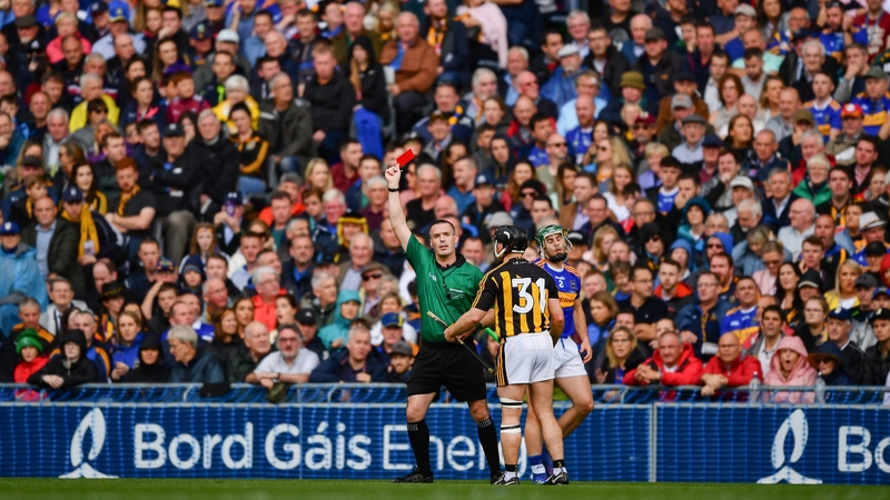 'Richie was sent off and that obviously changed the complexity of the game in a serious way'