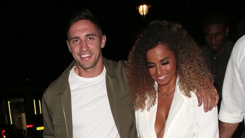 Greg O'Shea and Amber Gill