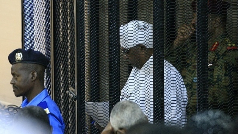 The former president had been removed from power by the Sudanese army after months of protests in Sudanese streets