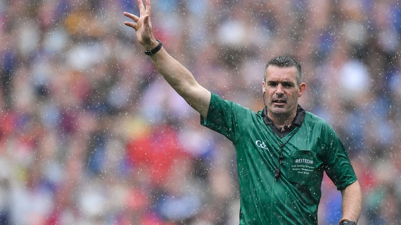 James Owens sent off Richie Hogan in the first half of Sunday's All-Ireland final