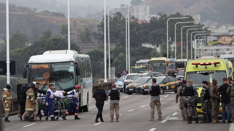 It is understood the gunman boarded the bus at 5.30am local time