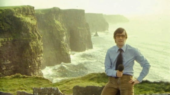 Kevin O'Connor at the Cliffs of Moher (1979)