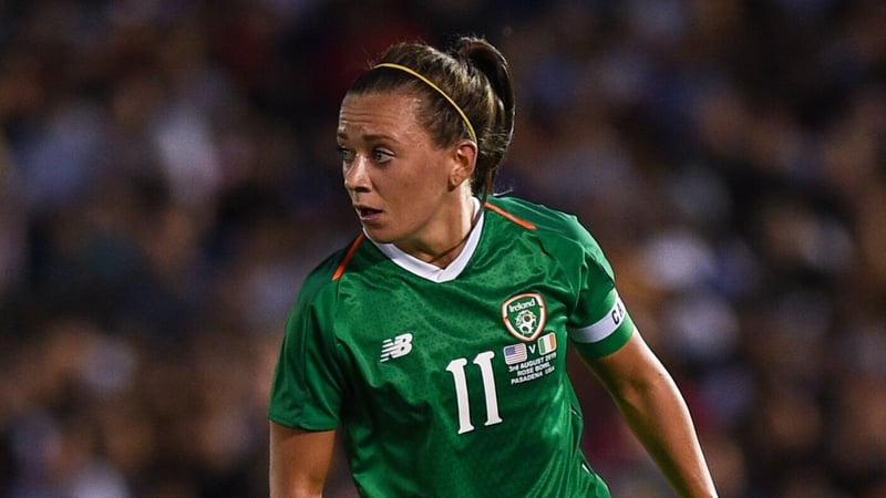 McCabe in action against the USA earlier this month