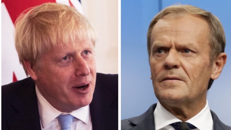Boris Johnson has described the backstop as anti-democratic, while Donald Tusk said he offered no "realistic alternatives"
