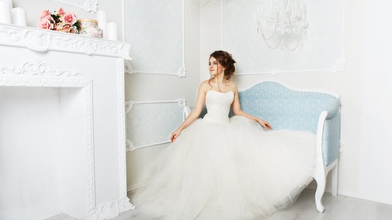 Would you wear a reversible wedding dress? Photo: Getty