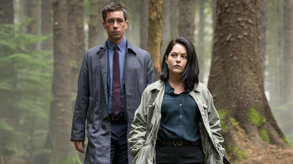 Killian Scott and Sarah Greene in Dublin Murders