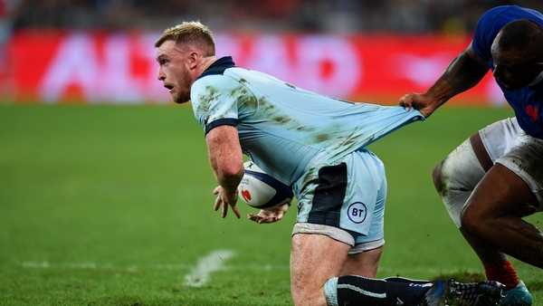 Stuart Hogg avoided the chop