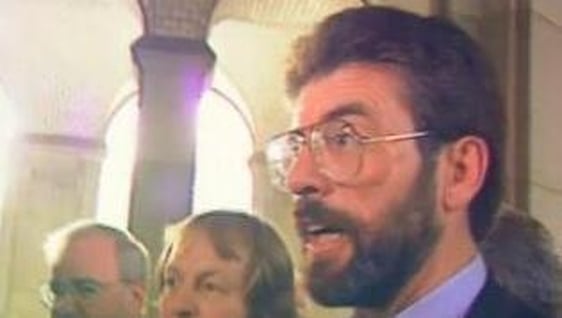 Gerry Adams in New York (1994)