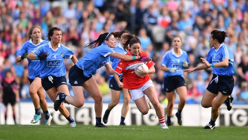 Dublin crowded Cork out in last year's All-Ireland final