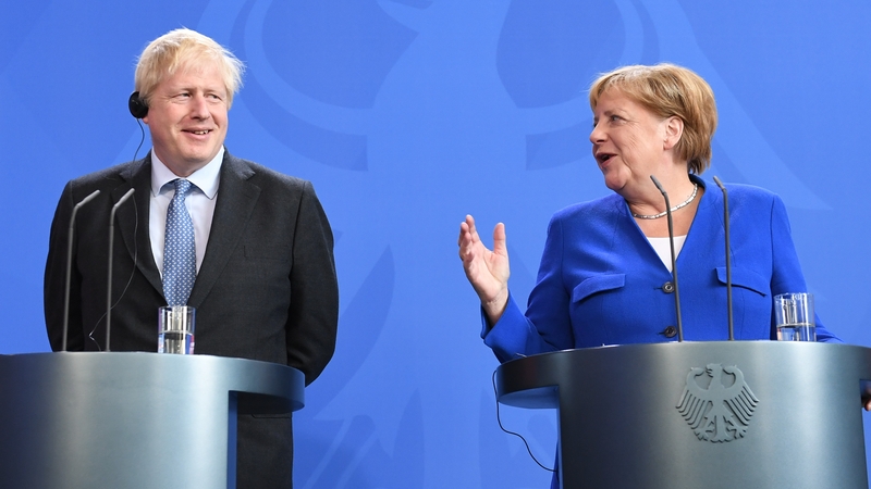 Boris Johnson has insisted the backstop must be scrapped