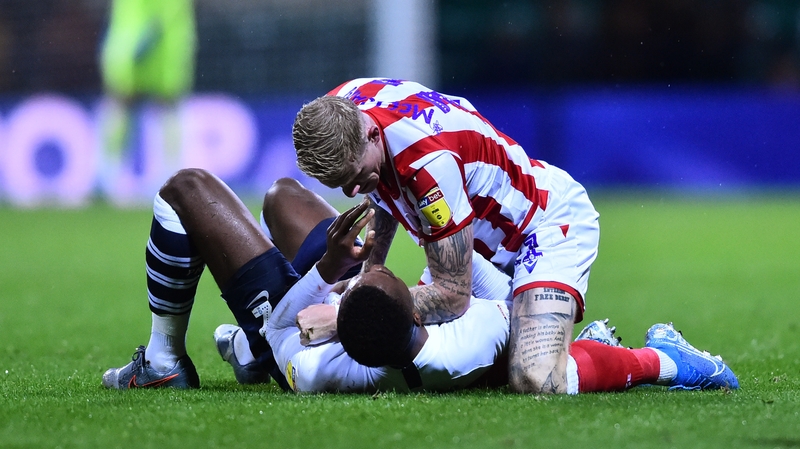 It's fair to say James McClean and Darnell Fisher won't be exchanging Christmas cards as they clashed several times at Deepdale