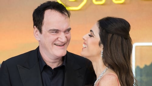 Quentin Tarantino and Daniella Pick