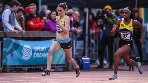 Ciara Mageean in action at the Morton Games in Santry
