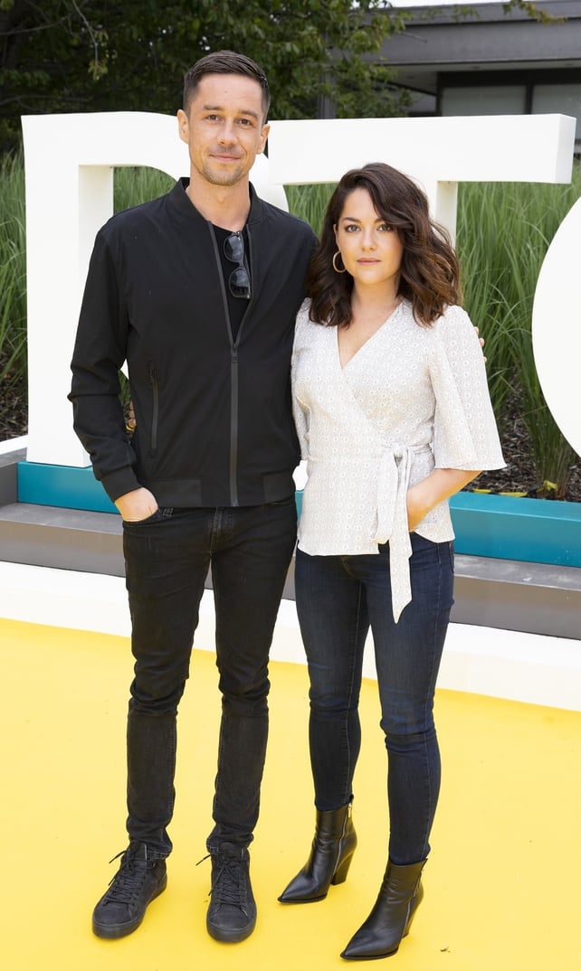 Killian Scott and Sarah Greene