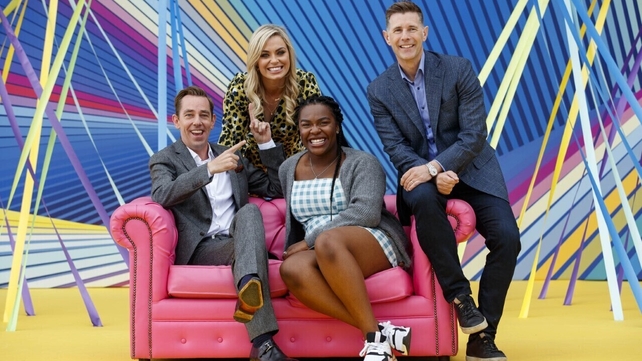 All smiles at the RTÉ New Season Launch