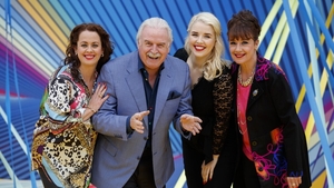 Stars of Fair City having the craic with Marty Whelan