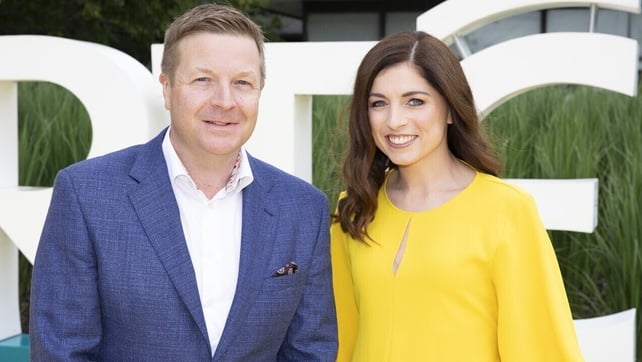 Darragh Maloney and Joanne Cantwell