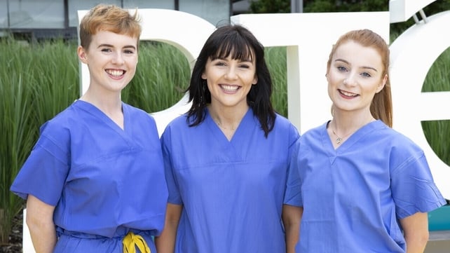 The Rotunda's Jenny Power, Ellie McGrath and Kayla Lafferty
