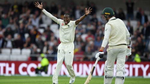 Jofra Archer takes six wickets as England bowl Australia out for 179