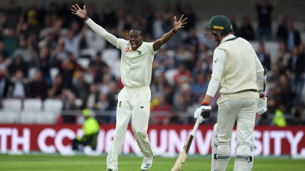 Jofra Archer takes six wickets as England bowl Australia out for 179