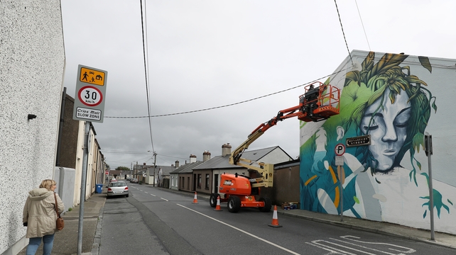 The event runs until 25 August and shows art from artists like French artist, Russ