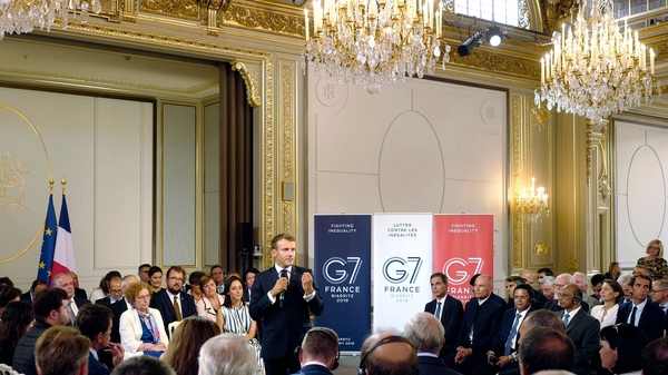 President Macron will host the G7 summit, seeking to find common ground on such issues as Iran's nuclear deal and climate change