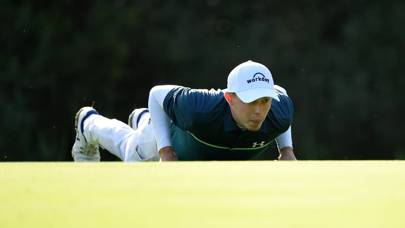 Matthew Fitzpatrick is two shots clear