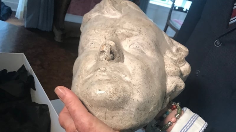 The heavy plaster-cast image of 'the Liberator' had been kept in Derrynane Cottage, in Co Kerry, since 1847