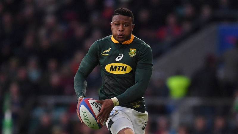 Aphiwe Dyantyi has been banned for four years