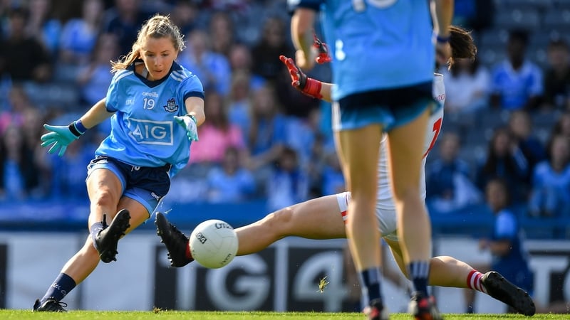 Caoimhe O'Connor slots home Dublin's first goal