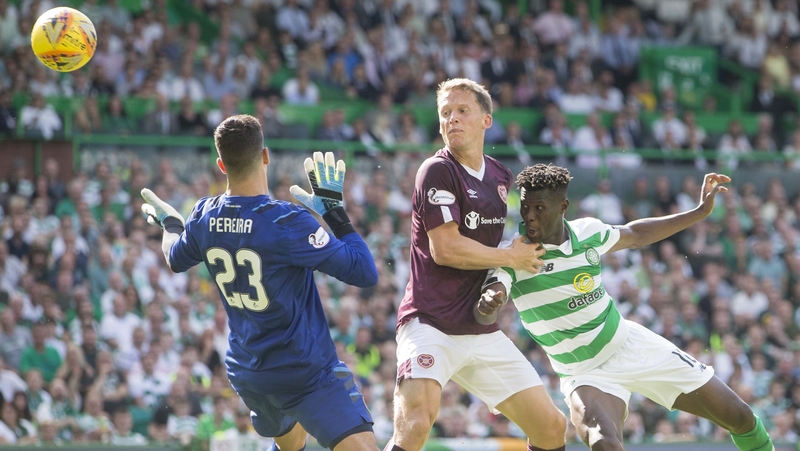 Vakoun Bayo heads home Celtic's opener