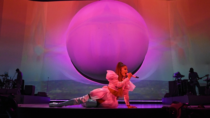 Ariana Grande: "I had so much more to say but I'm really very overwhelmed. So thank you."