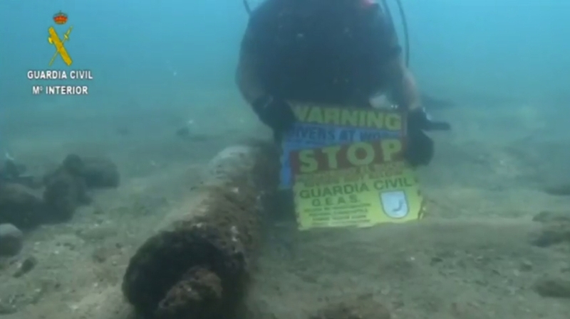 Officials said the closure of the area would remain in place until it is made safe