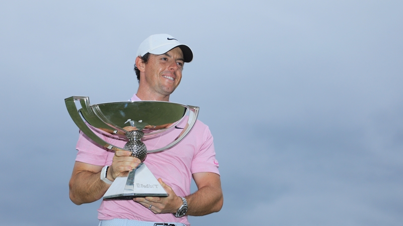 McIlroy won the Tour Championship last month