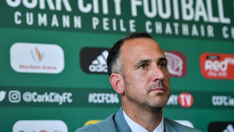 Cork City boss Neale Fenn