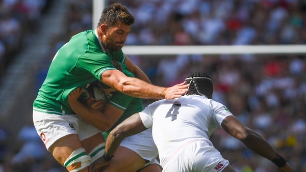 Jean Kleyn in action against England at the weekend