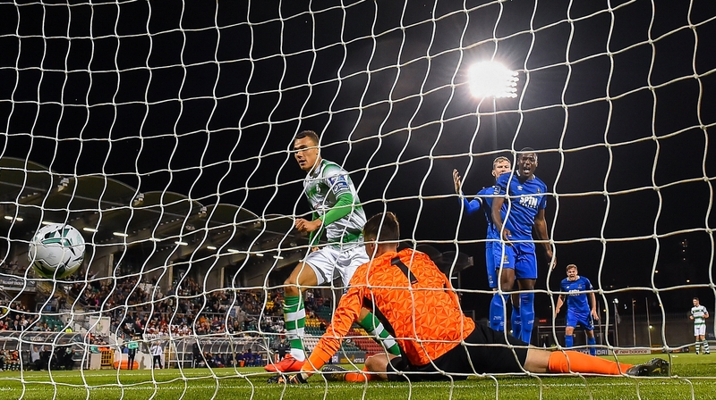 Graham Burke scores the winner