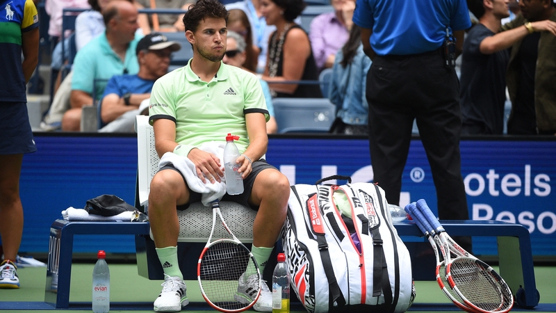 Dominic Thiem bowed at the first round of the US Open