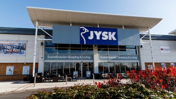 JYSK's first Irish store to open was Naas