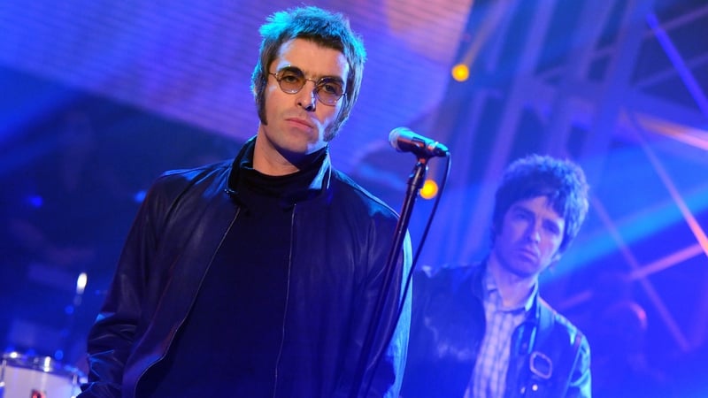 Liam and Noel Gallagher pictured in 2009, the year Noel left Oasis