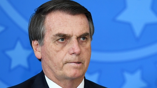 Brazil's President Jair Bolsonaro has banned any burning of fires for 60 days