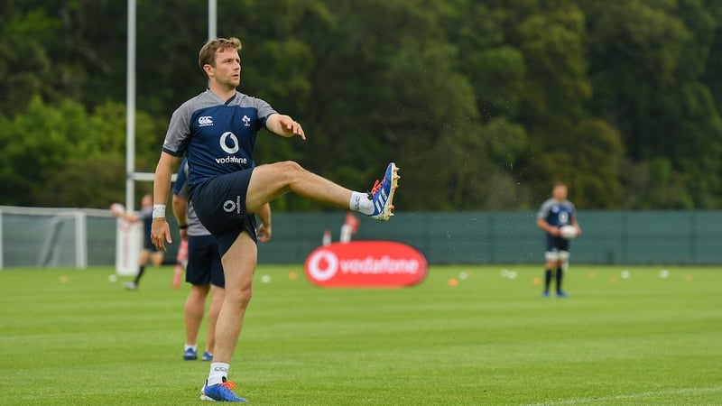 Jack Carty gets his first start against Wales