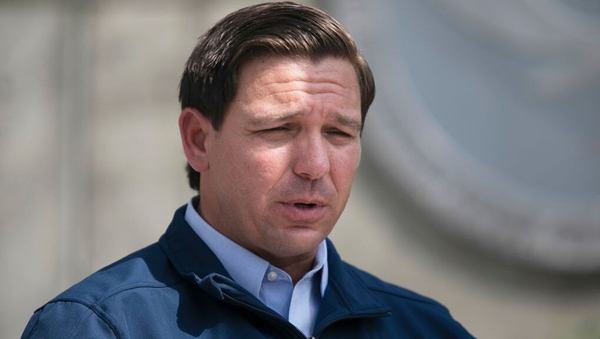 Florida governor Ron DeSantis has seen his approval ratings plummet since May when he boasted that the virus was contained