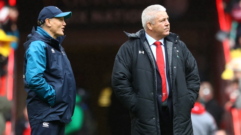 Joe Schmidt will be looking to get one over his fellow countryman Warren Gatland in Cardiff