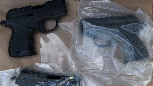 Gardaí seized guns and ammunition earlier this week